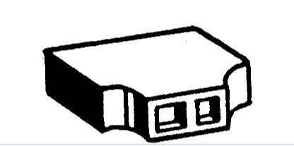 Keil-Line Products 48300 O Scale Garland Vent For Arch Roof
