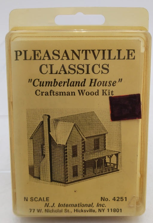 NJ International 4251 N Pleasantville Classics Cumberland House Craftsman Kit