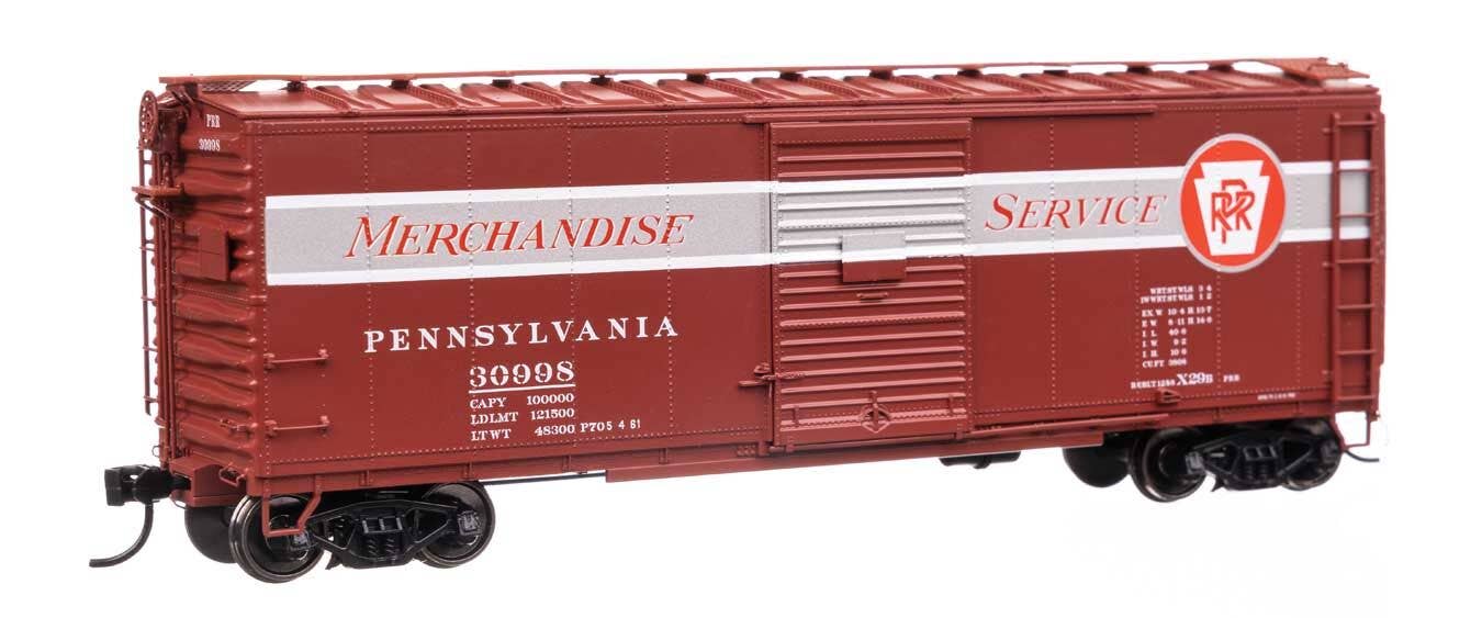 Walthers 920-102319 HO Pennsylvania Railroad 40' X29B Boxcar Ready to Run #30998