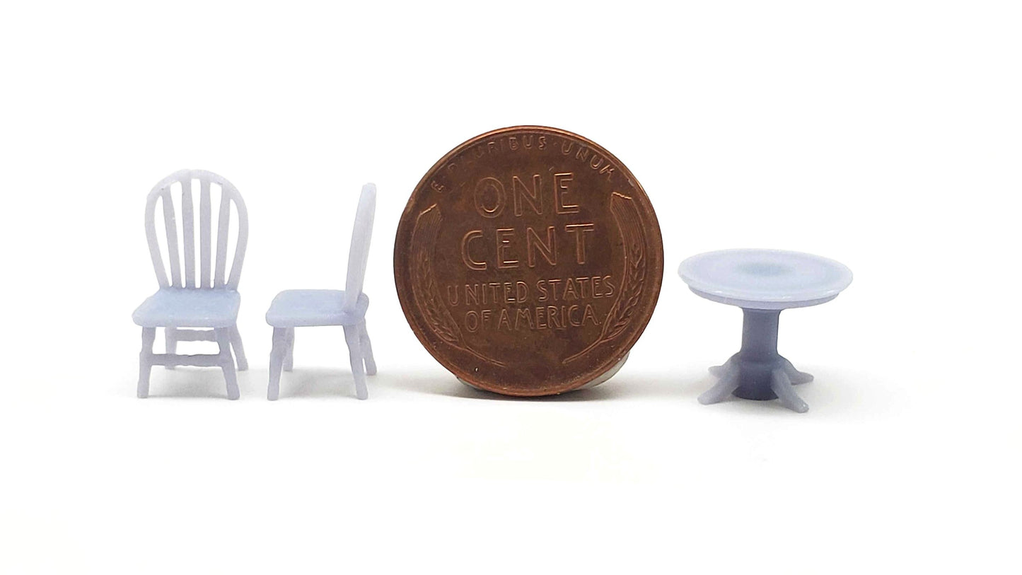 All Scale Miniatures 8701017 HO Classic Dining Set