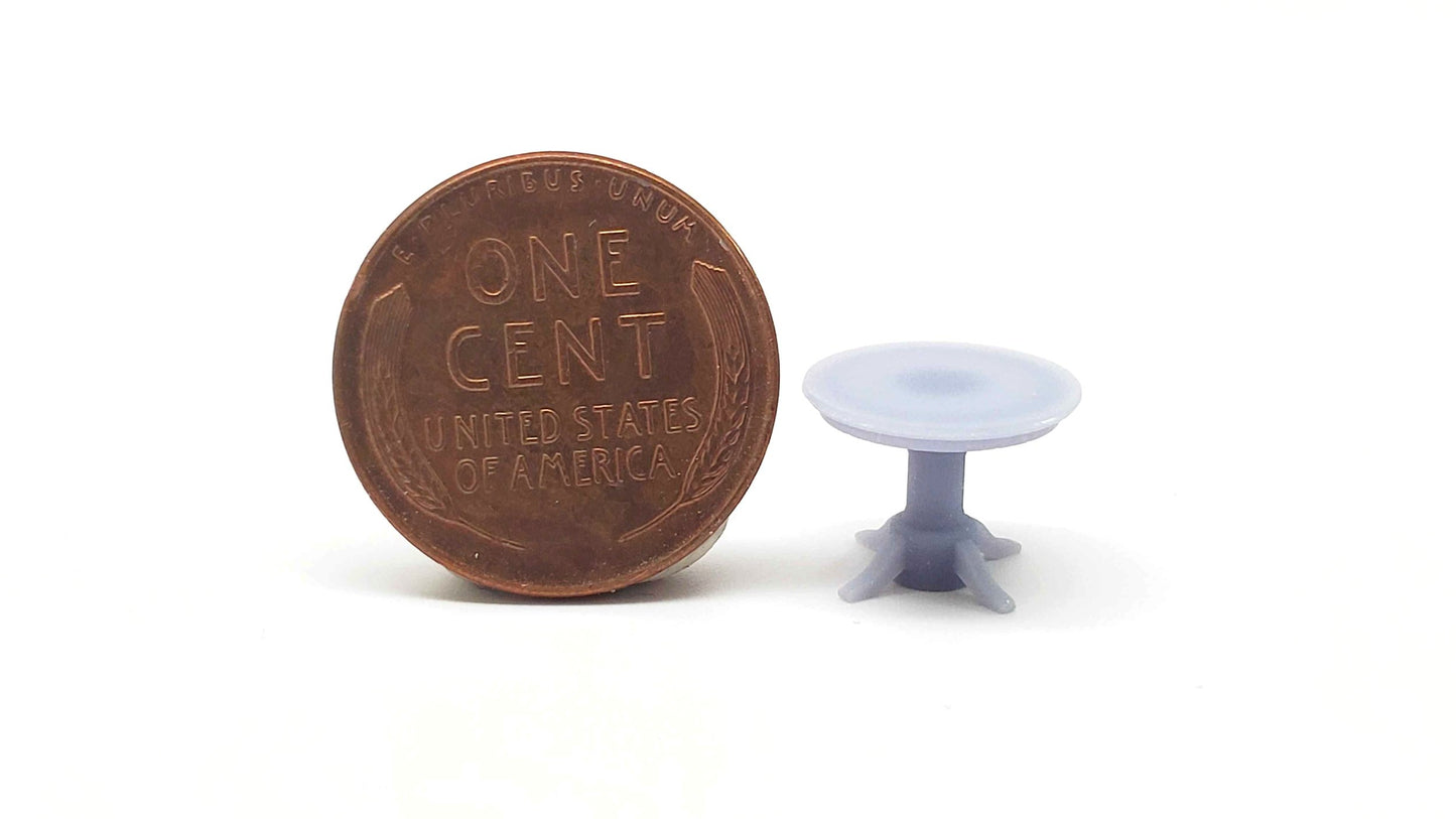 All Scale Miniatures 8711015 HO Claw Foot Dining Table