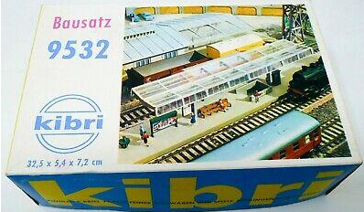 Kibri 9532 HO Passenger Station Platform Plastic Model Building Kit
