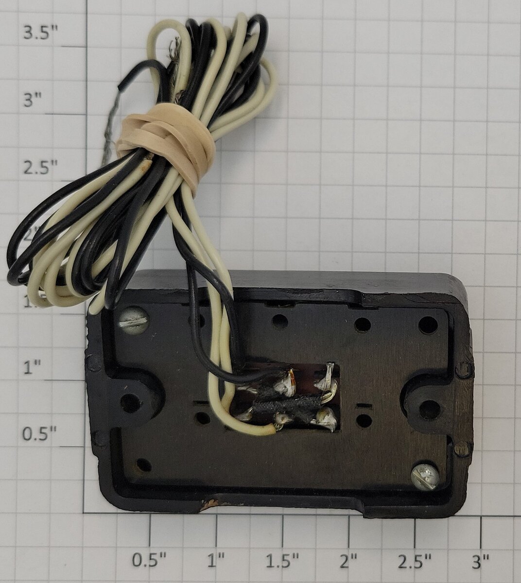 American Flyer XA10961-CB S Scale Slide Switch Control Button w/ Wire