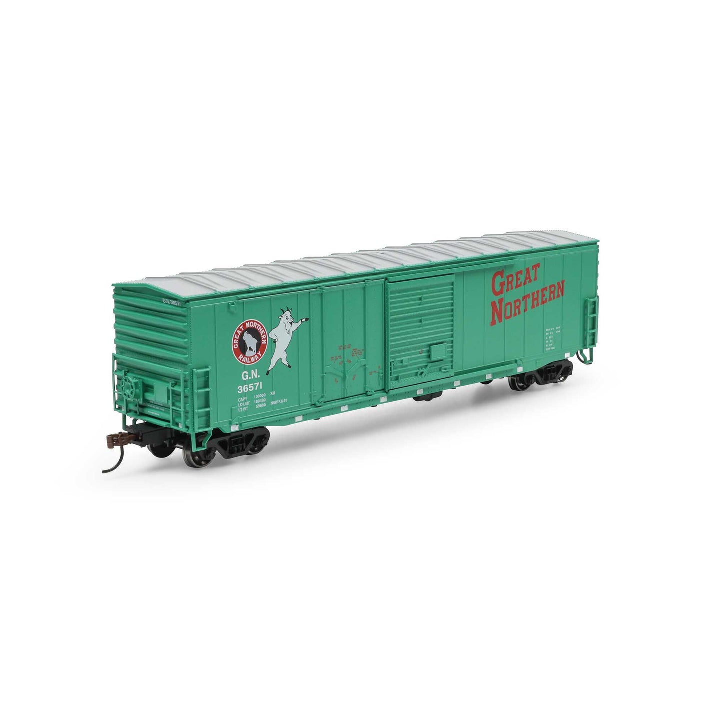 Athearn ATH-1341 HO Great Northern 50' ACF Combo Door Boxcar #36571