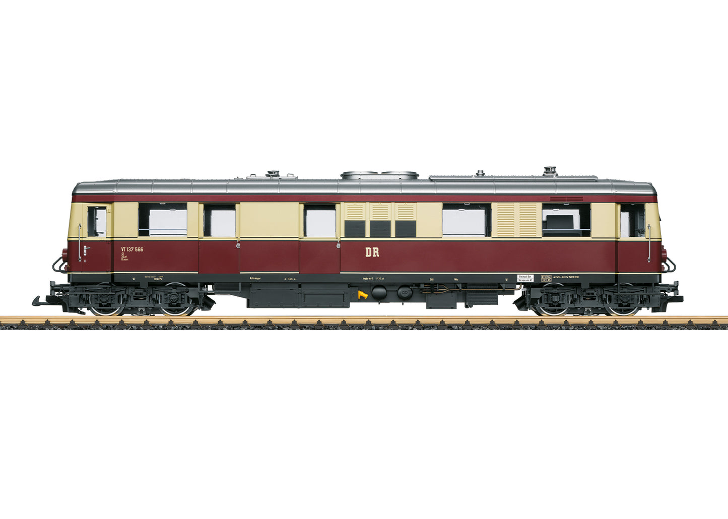 LGB 26391 G DR Class VT 137 Powered Rail Car Sound & DCC #VT 137 566