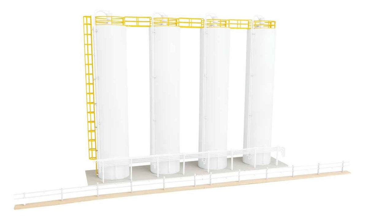 Walthers 933-4145 HO Plastic Pellet Plant Building Kit