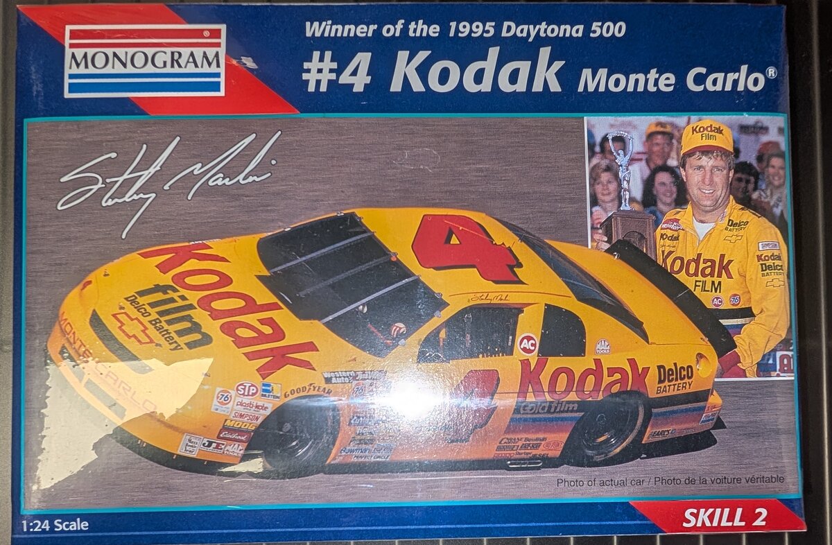 Monogram 2448 #4 Kodak Monte Carlo Model Kit