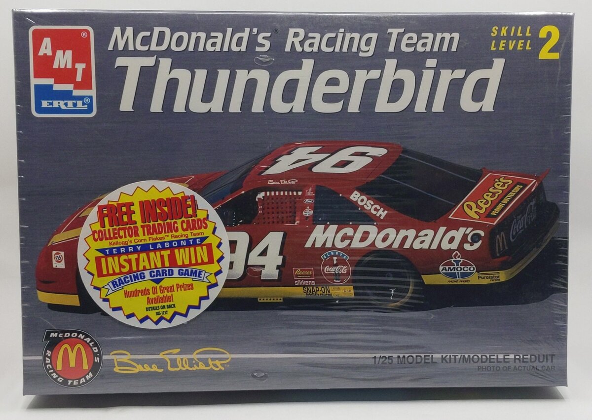 AMT 8188 1:25 McDonald's Racing Team Thunderbird model kit