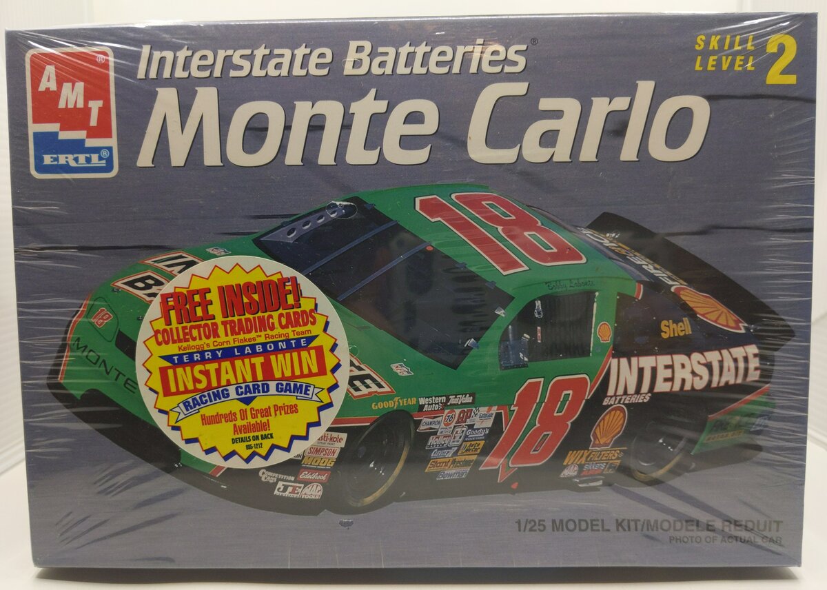 AMT 8186 1/25 Interstate Batteries Monte Carlo Model Kit