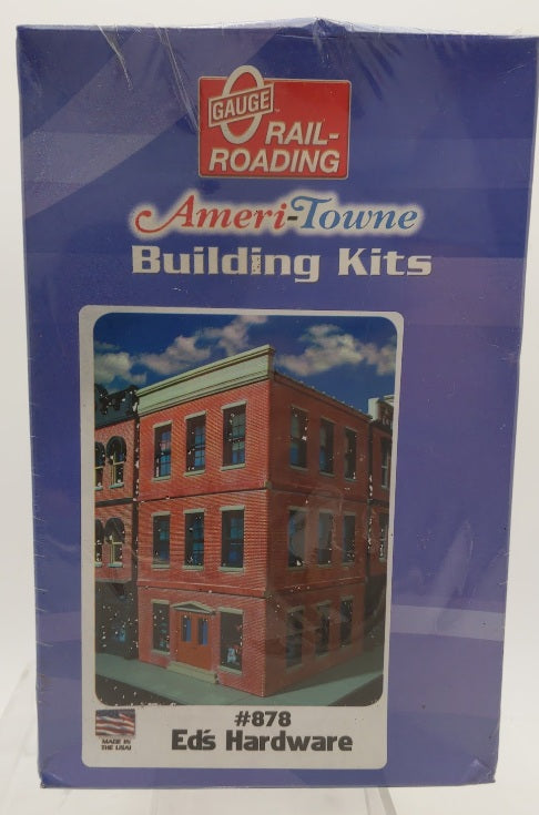 Ameri-Towne 878 O Scale Rail-Roading Ed's Hardware Building Kit