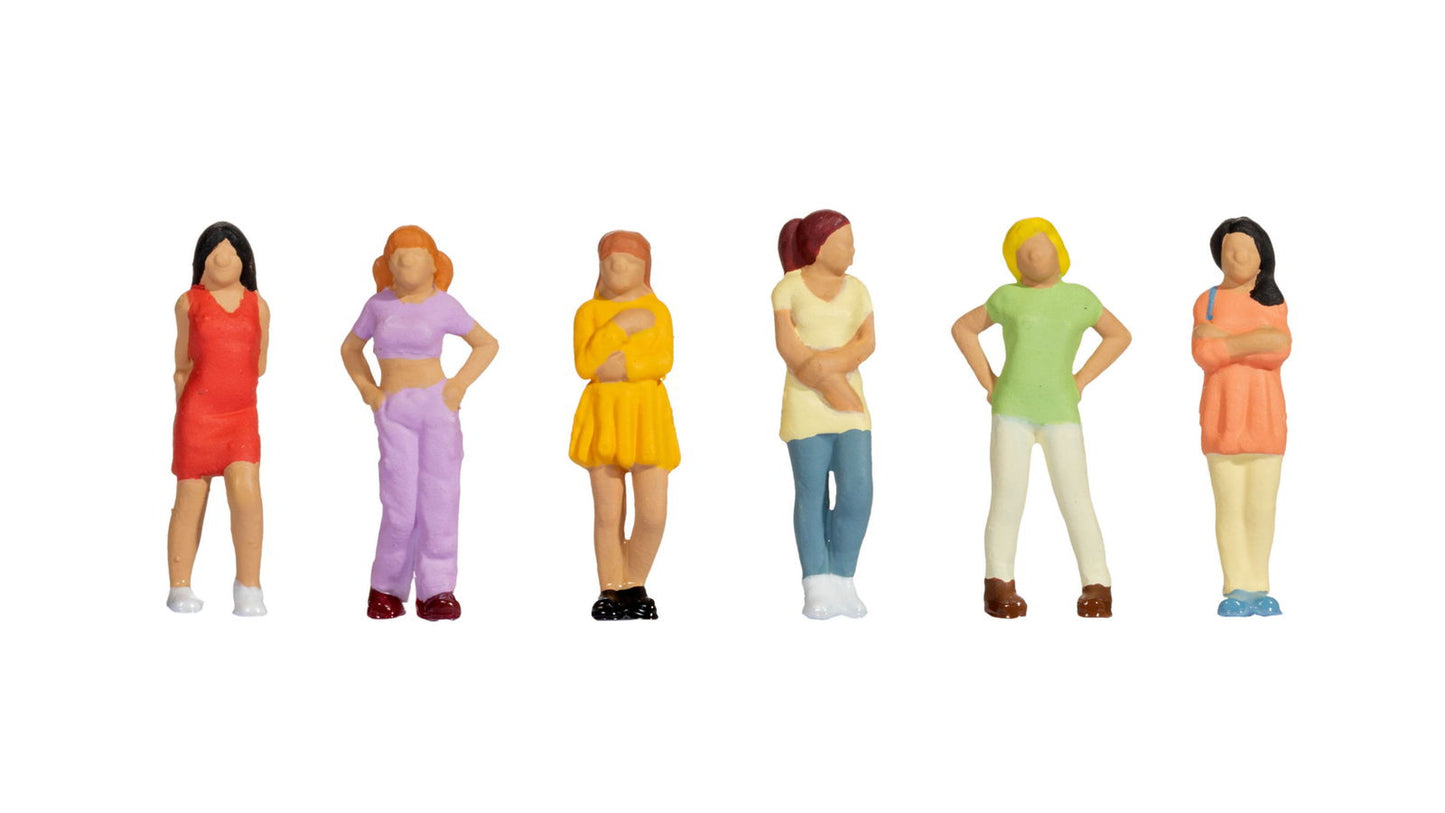 Noch 36517 N Female Teenagers Figures (Set of 6)
