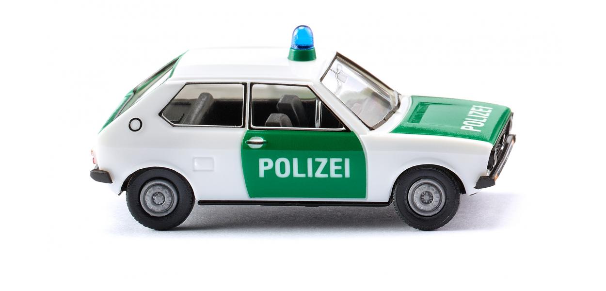 Wiking 003646 HO Volkswagen Polo 1 Police Patrol Car