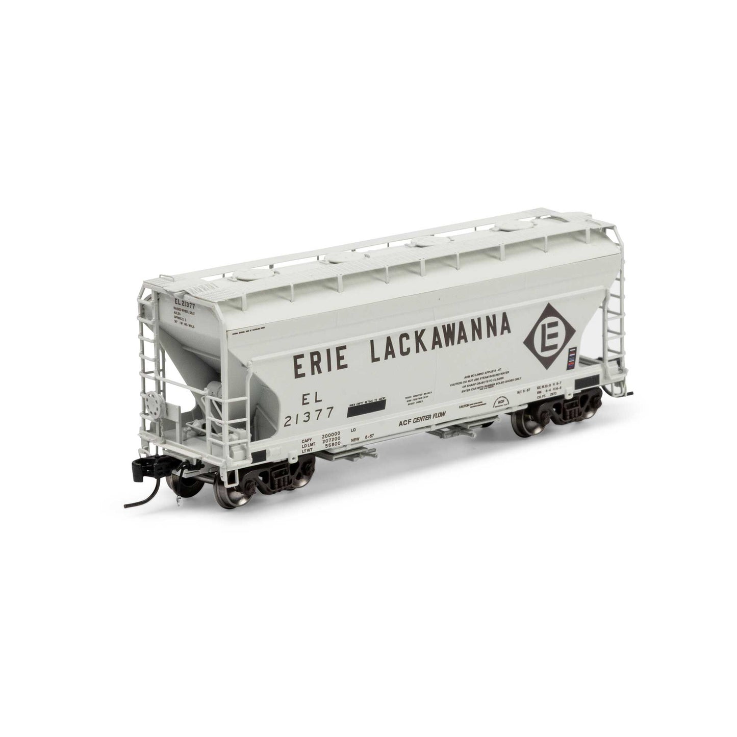 Athearn ATHG-1285 HO Chicago & North Western CNW ACF 2970 Covered Hopper #21377