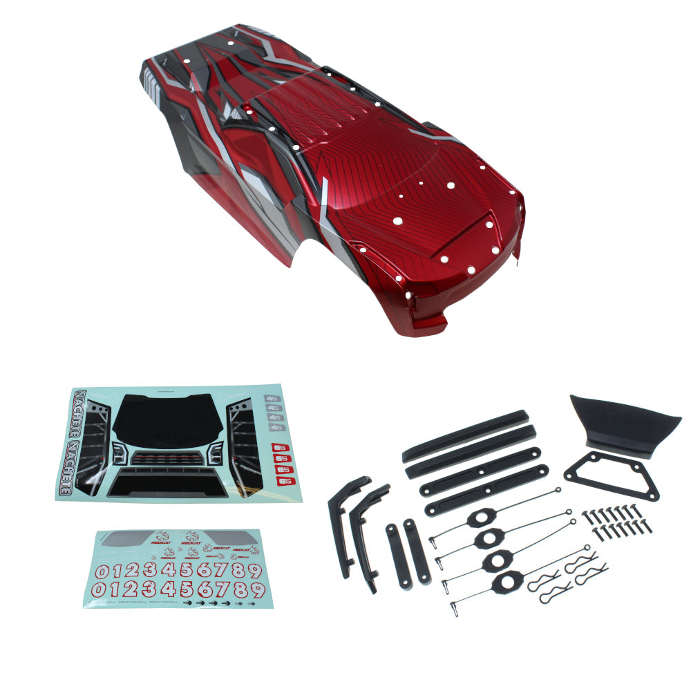Redcat Racing RER18302 1:6 Red Truck Body