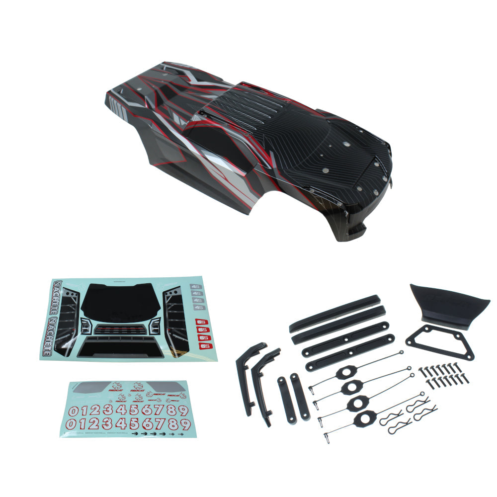 Redcat Racing RER18303 1:6 Black Truck Body