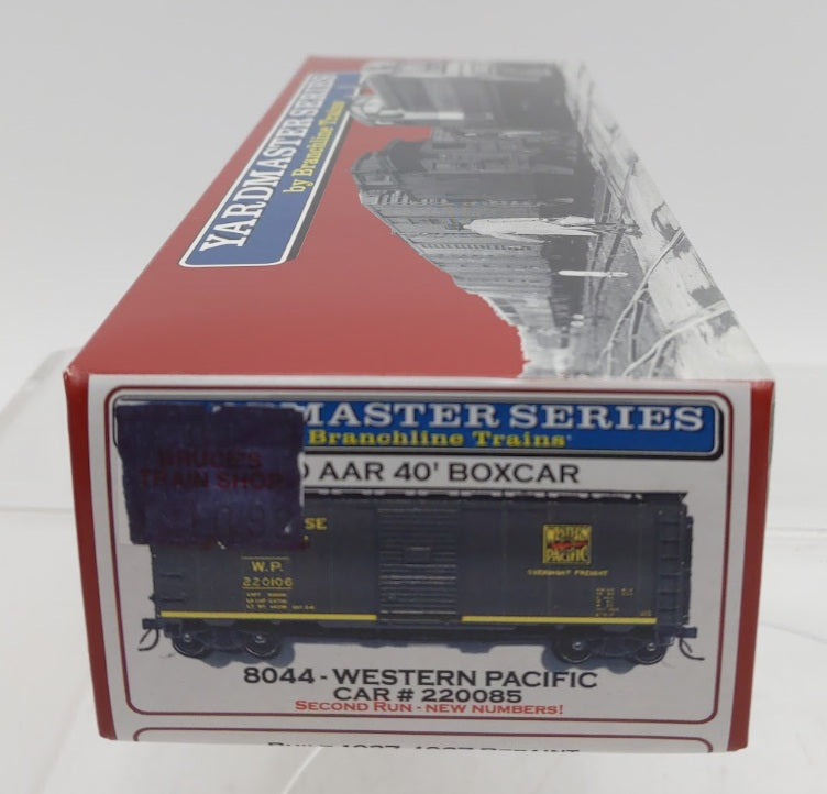 Branchline Trains 8044 HO Western Pacific 40' AAR 40' Boxcar # 220085 Kit