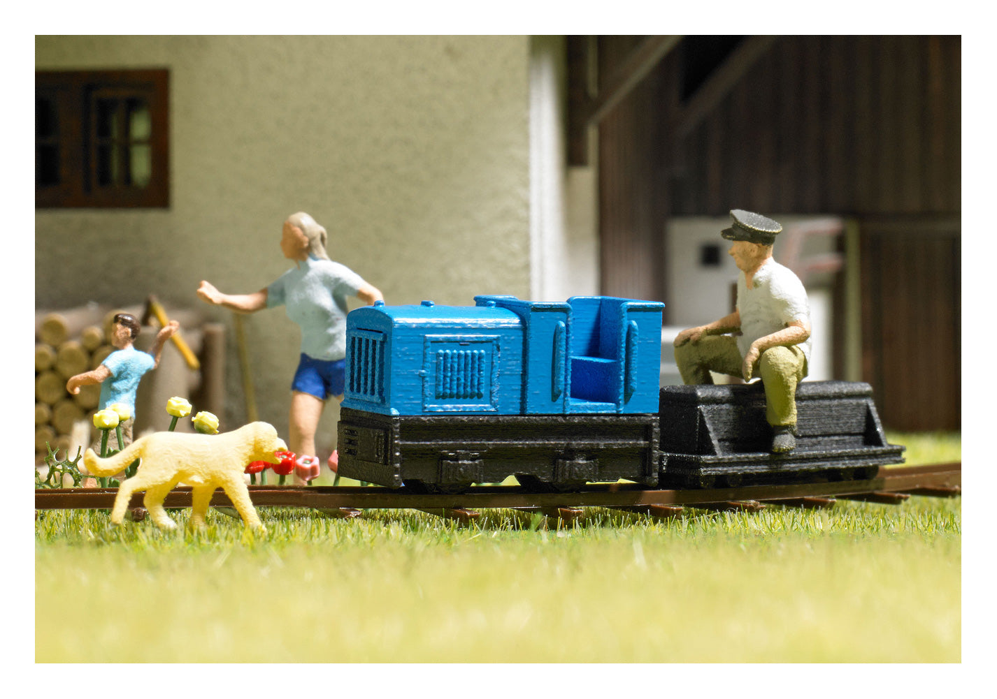 Busch 79828 HO Garden Railroad Action Set