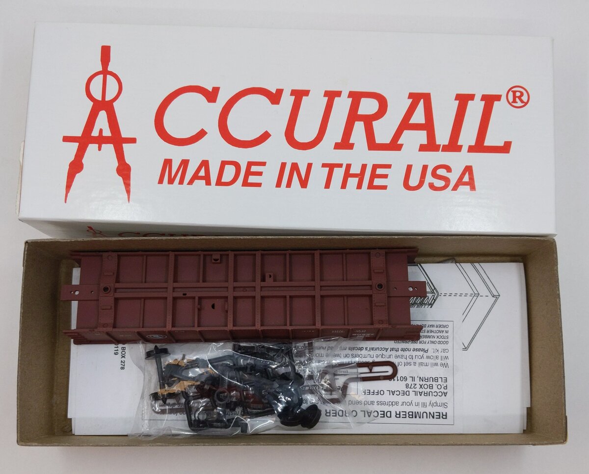Accurail 3712.1 HO Great Northern Steel 41' Gondola #72609