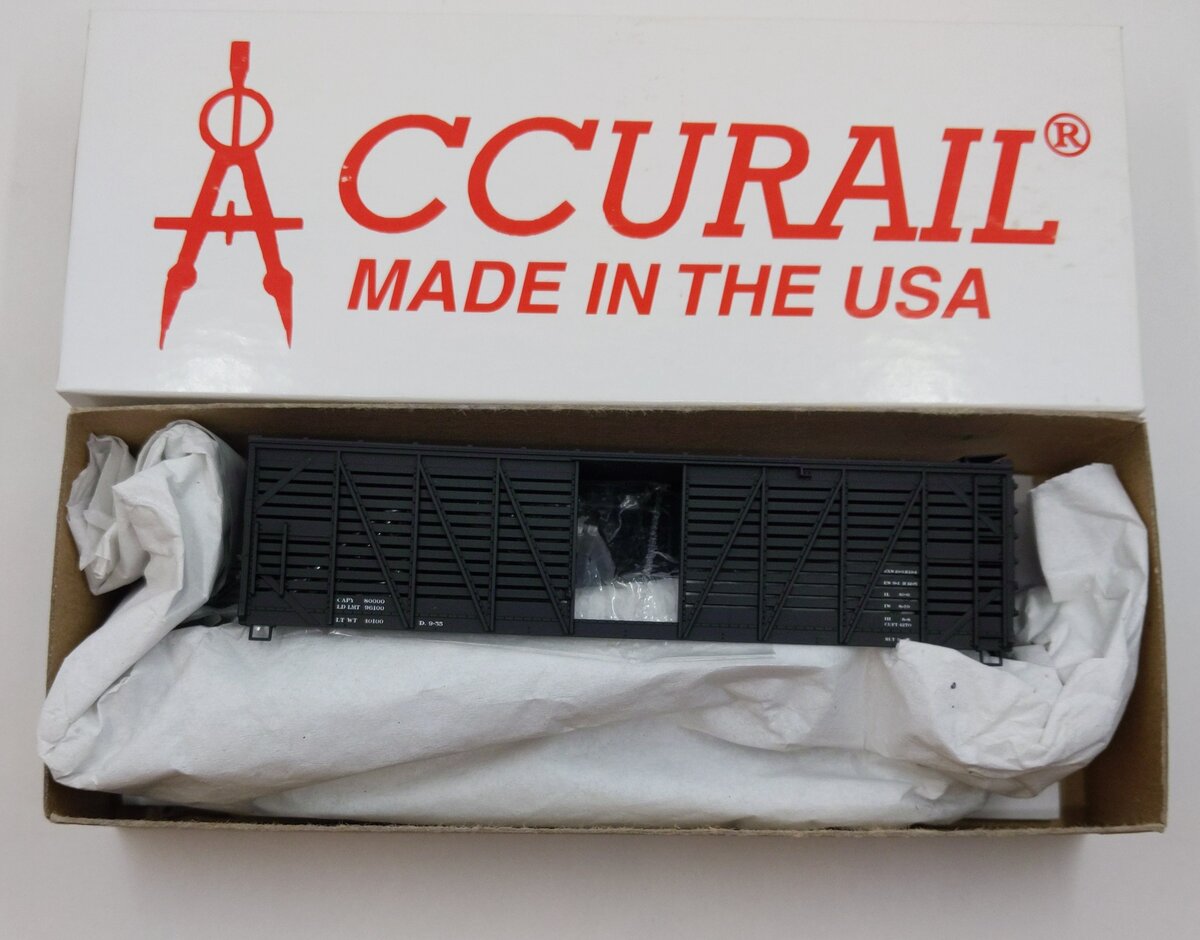 Accurail 4714.1 HO Scale Denver and Rio Grande Western 40' Wood Stock Car