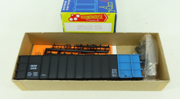 Roundhouse 7844 HO Scale Blue D&RGW Thrall Coal-Gons #13335 Kit