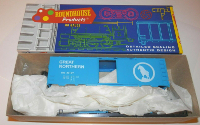 Roundhouse 7758 HO Great Northern 40' AAR Boxcar #33109 Kit