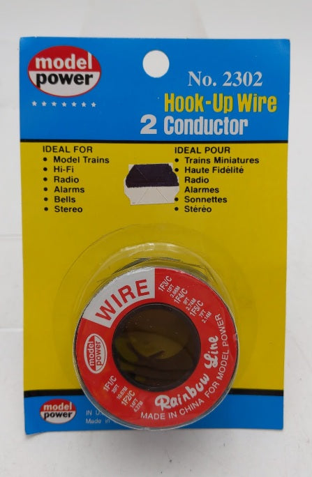 Model Power 2302 Hook Up Wire 2 Conductor