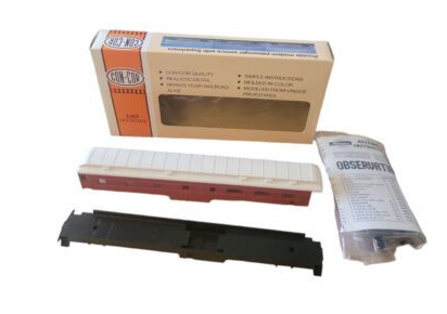Con-Cor 0001-008703 HO Christmas Observation Car Kit