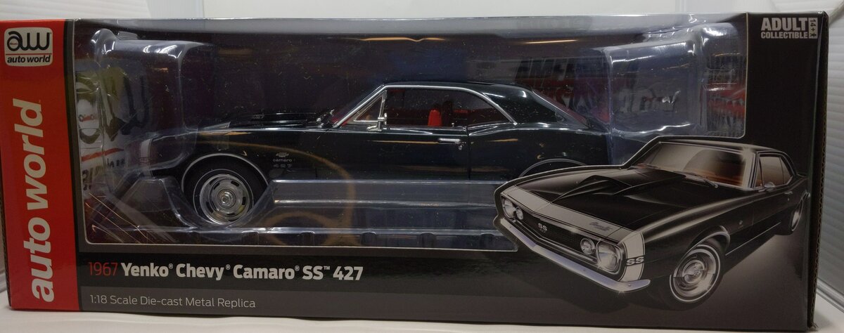 Auto World 1247/06 1967 Yenko Chevrolet 427 Camaro SS 1:18