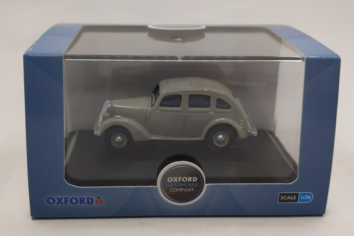 Oxford Diecast 76SFT004 1/76 Scale 1937 Standard Flying Twelve - Grey