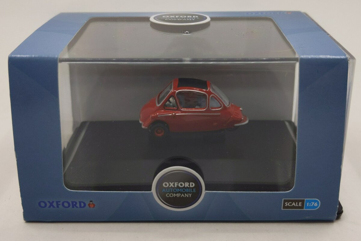 Oxford Diecast 76HE002 1/76 Scale Heinkel Kabine - Spartan Red