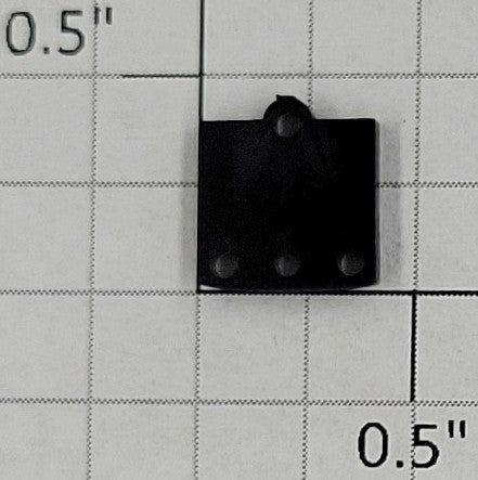 S-Helper 661-13-04-BK Black Plastic Kadee Coupler Pad