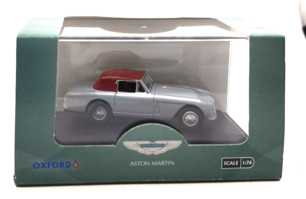 Oxford Diecast 76AMDB2004 1/76 Aston Martin DB Mark III Convertible - Silver