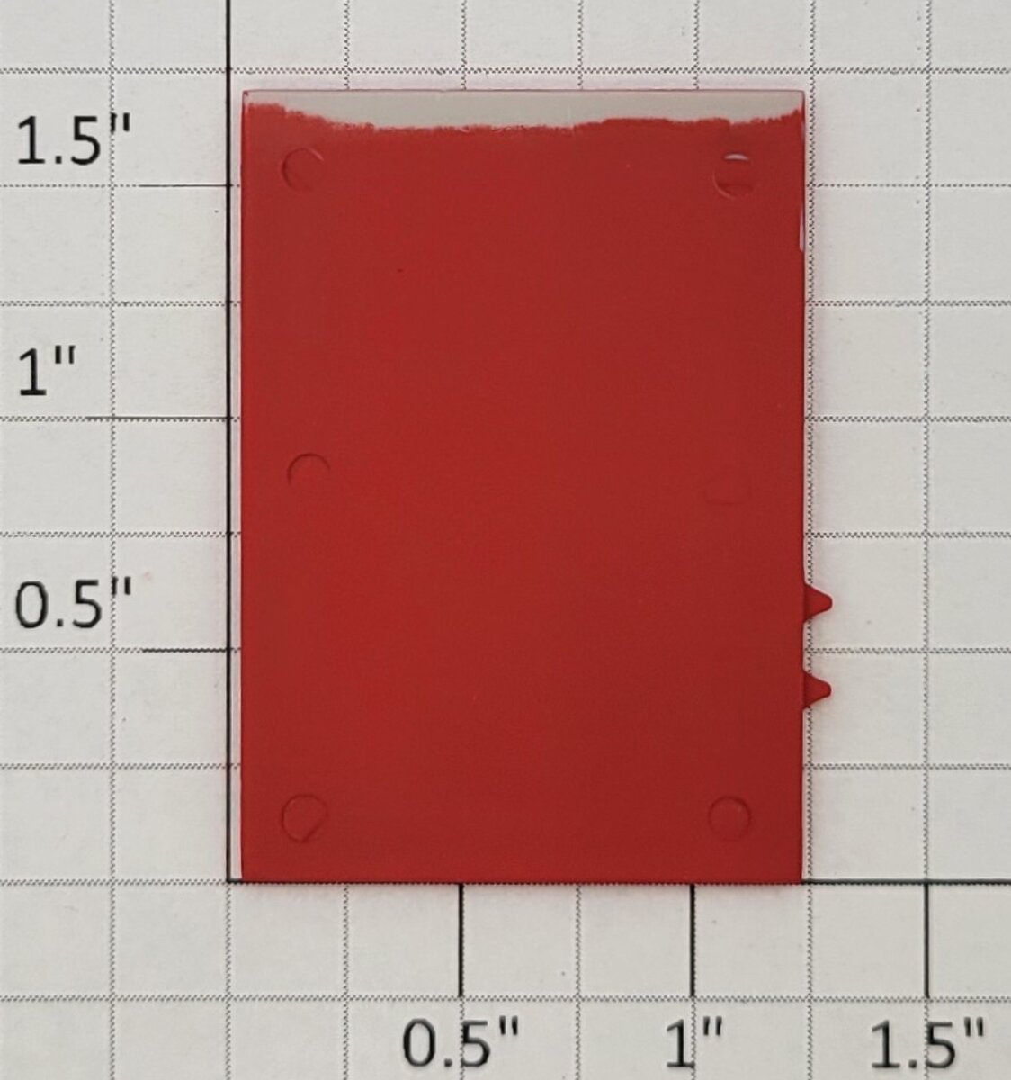 S-Helper 01282-1 Red and Yellow CNJ "Blocking Car" Door