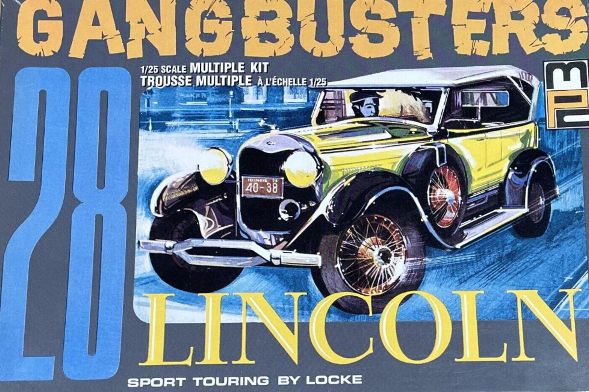 MPC 6173 1:25 Scale Vintage Series Gangbusters '28 Lincoln Limited Edition Kit