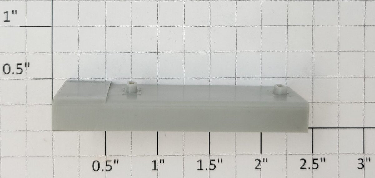 Athearn 93456 Unpainted HO SD38 Non-Dynamic Brake Hatch