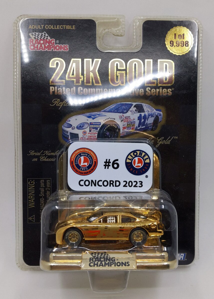 Lionel 02464-04455 24K Gold Commemorative Series #6 Concord 2023 Diecast