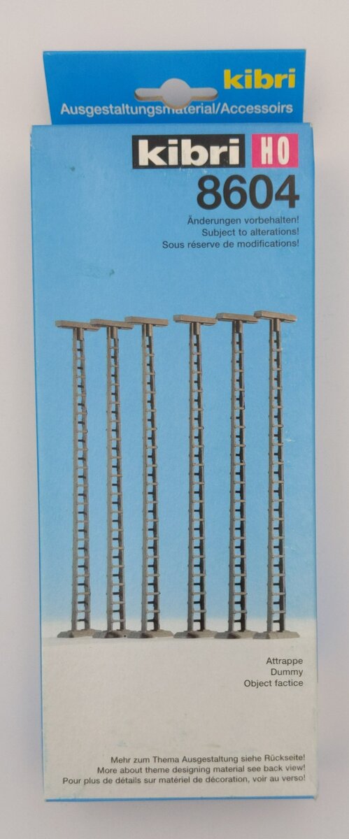 Kibri 8604 HO Scale Yard Light Model Kit (Non-Working)