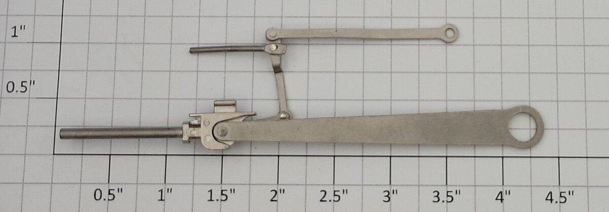 MTH EC-1110001A Premier GS-4 Right Hand Nickel Main Rod and Crosshead Assembly