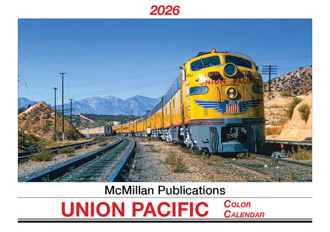 McMillan Publishing UP26 Union Pacific 2026 Calendar