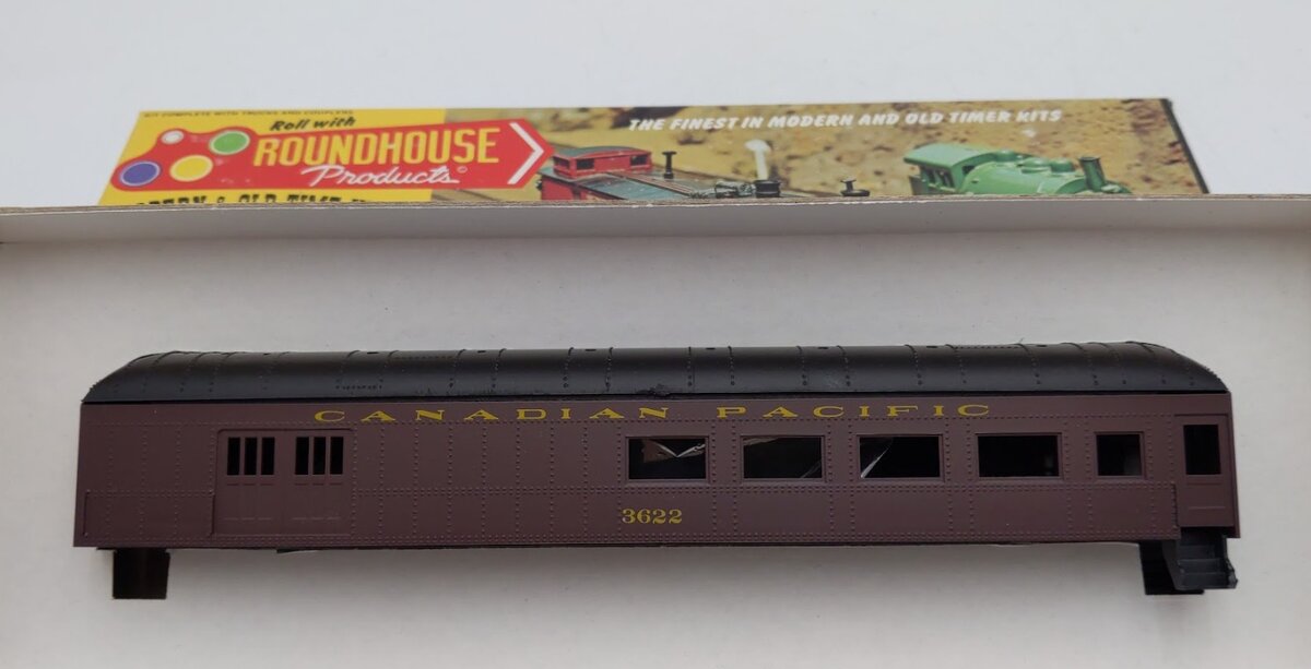 Roundhouse 1147 HO Canadian Pacific Harrison Style Combination Car # 3622 Kit