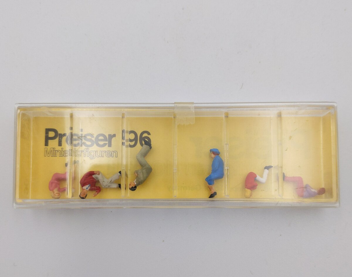 Preiser 0096 HO 1:90 Seated Passengers set of 6