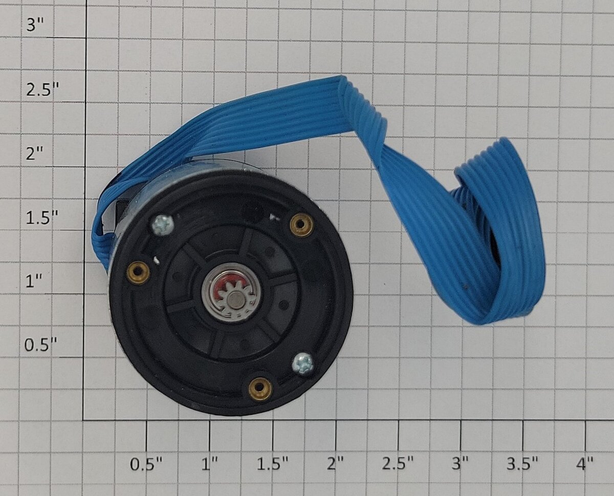 maxon 47.040.038-00.16-065 10 Volt DC Motor with Gearbox Assembly and Wires