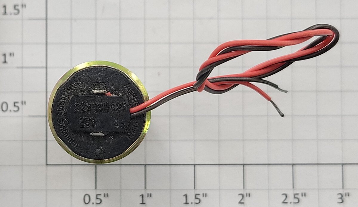 Faulhaber 2230H012S 12-Volt DC Motor 30mm x 22mm Wired OD