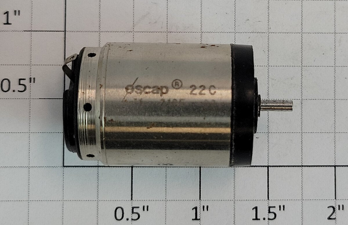 Escap 22C 16-Volt DC Motor 33mm x 22mm OD