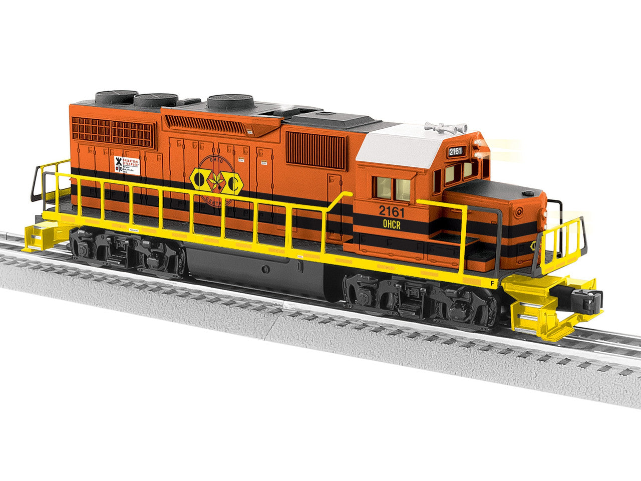 Lionel 2534030 O Ohio Central LionChief Plus 2.0 GP38 Diesel Locomotiv