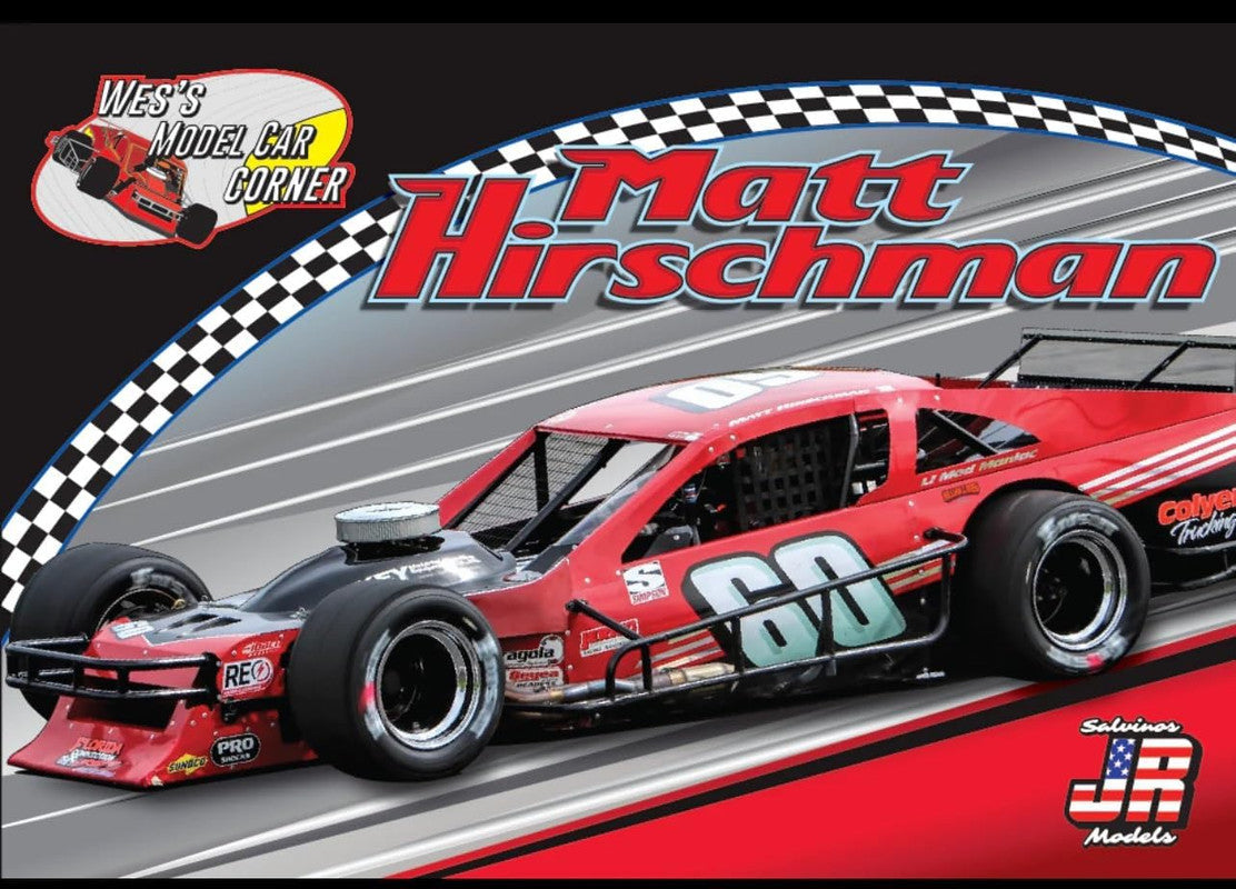 Wes's Model Car Corner 43582 1:25 Hirschman Asphalt Modified Race Car Kit