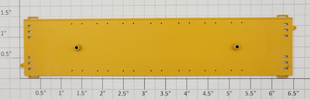 Athearn 13002 HO Yellow Flatcar Floor