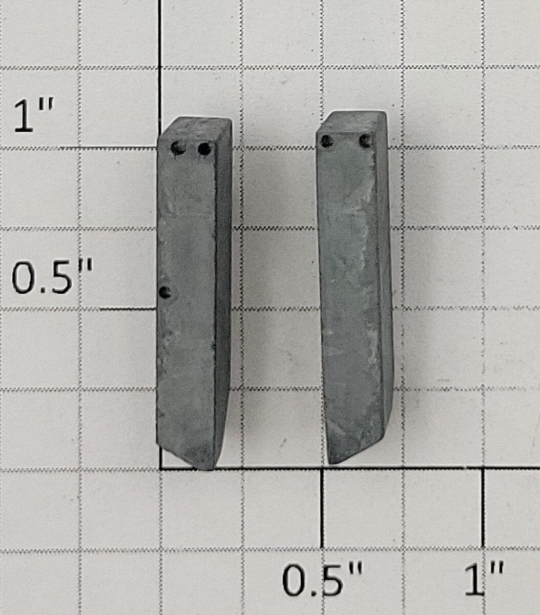 Athearn 95870 HO Scale Left and Right Freight Car Weight (Set of 2)