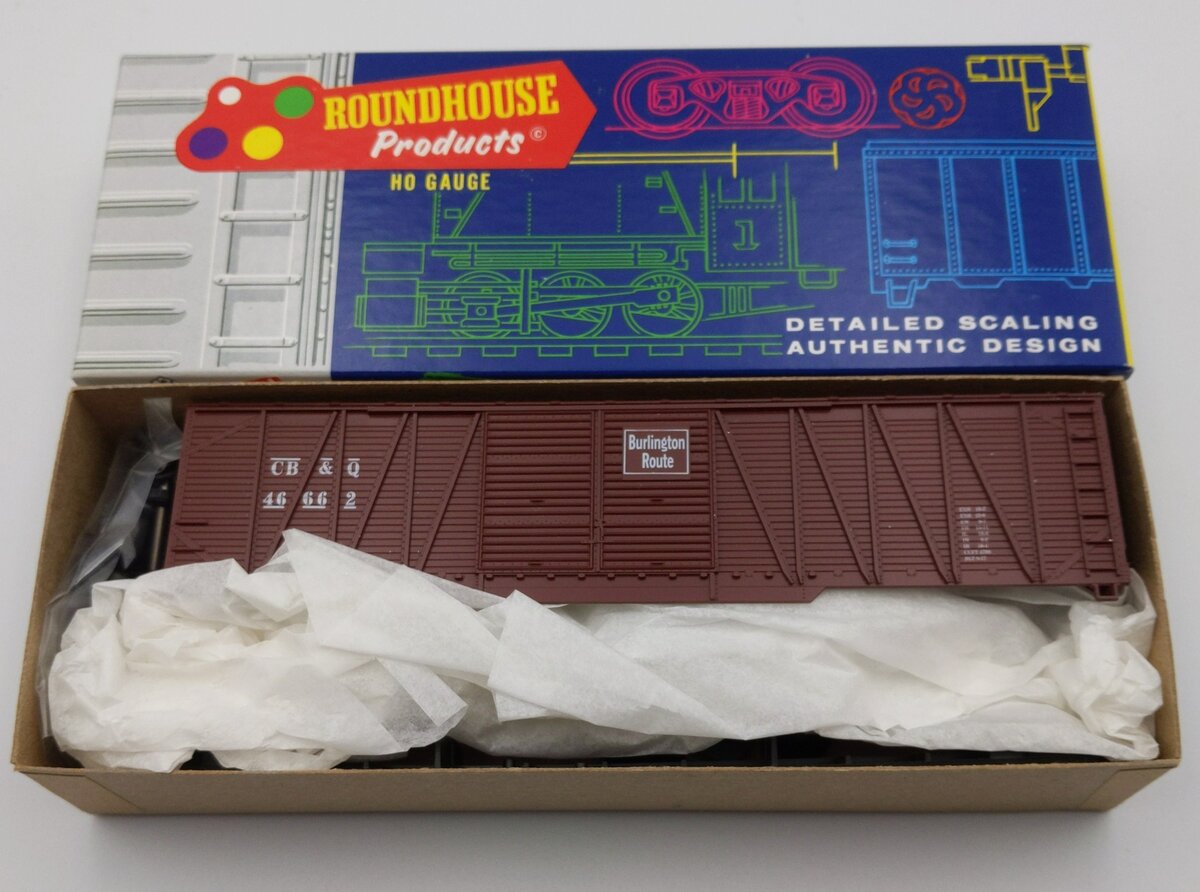 Roundhouse 7868 HO 50' Single Sheath Boxcar Kit #46662