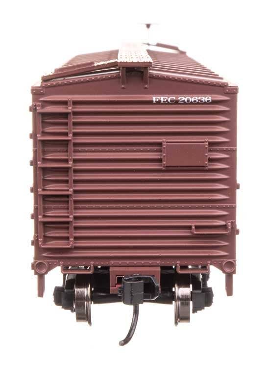 Walthers 910-40181 HO FEC 40' Double Sheathed Wood Boxcar Ready to Run #20636